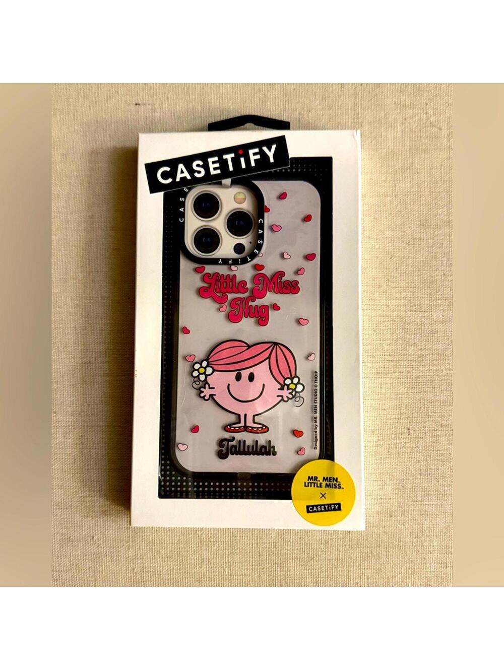 Casetify NIB Little Miss Hug iPhone 13 Pro Case  "Tallulah"
